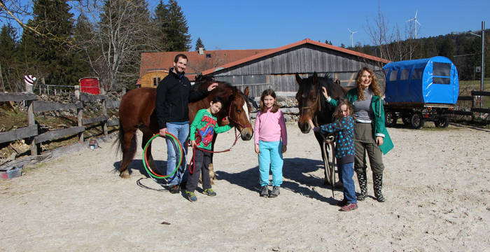 Enfants et chevaux