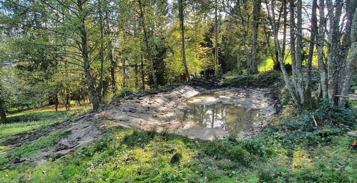 Etang après curage @ Quentin Kohler